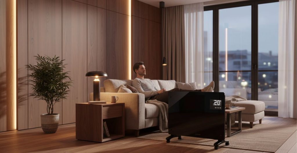 chauffe eco radiateur electrique panneau rayonnant c'est quoi